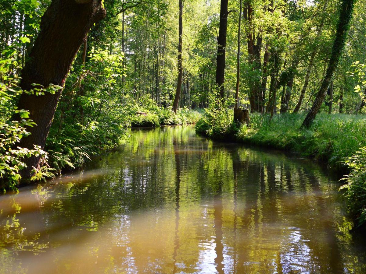 Отель Am Waldrand Spreewald Бург Экстерьер фото